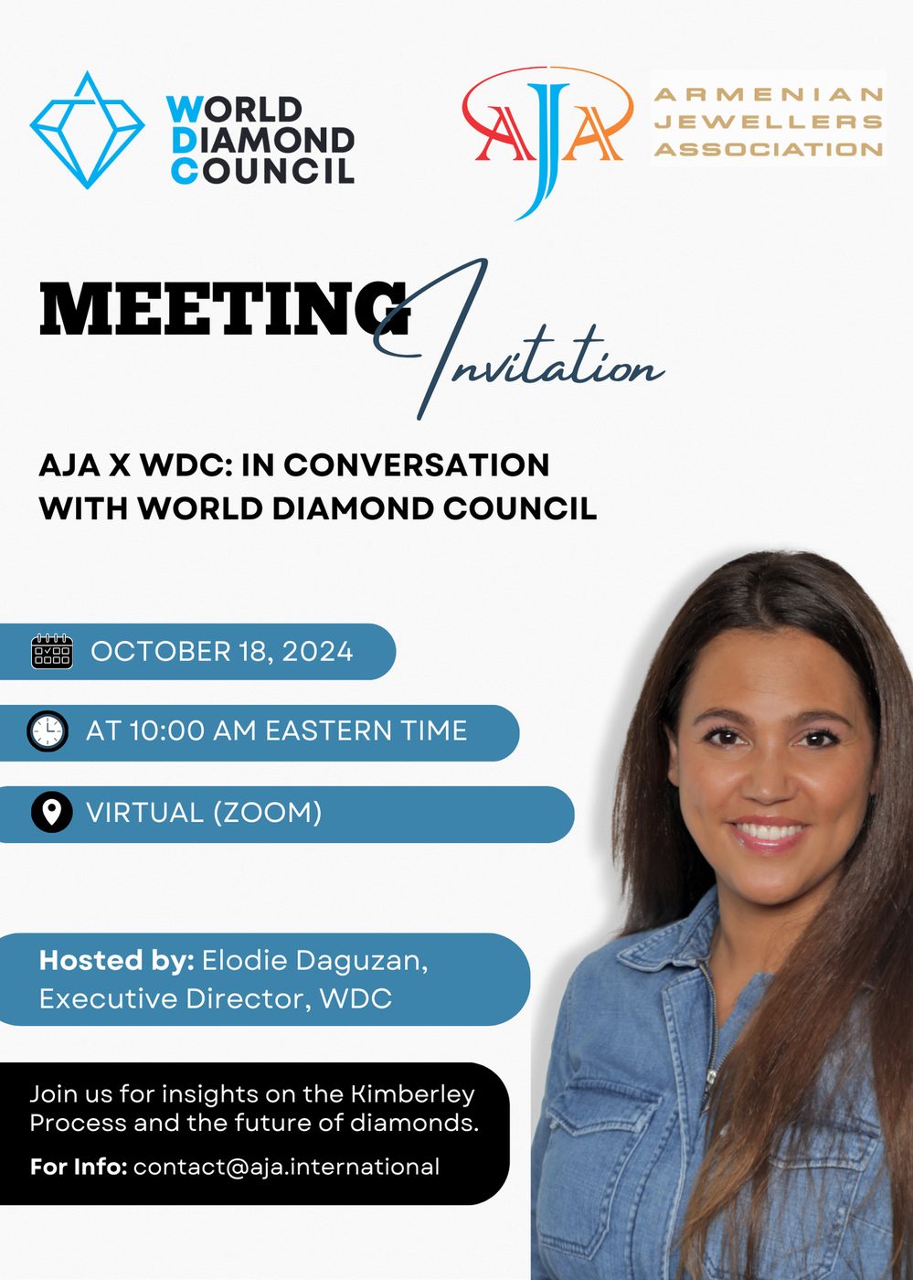 AJA x WDC: Upcoming Virtual Meeting